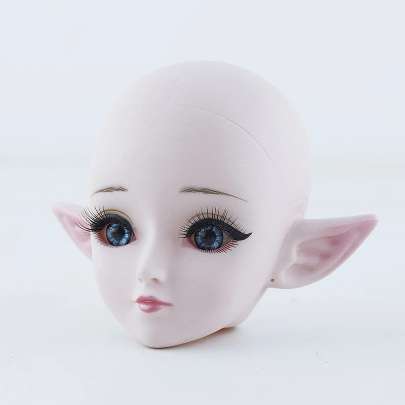1/3 от Тялото на куклата BJD Розова кожа Аксесоари за главата на елфа 60 см играчки 