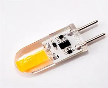 100ШТ GY6.35 Болт силикон COB led кристална лампа за прожектор led царевичен кристален полилей лампа AC/DC 12V Энергосберегающая