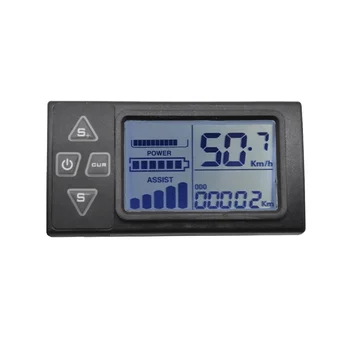 24/36/48 В S861 LCD дисплей Ebike Дисплей на Арматурното Табло за Електрически Велосипед BLDC Контролер control panel (6PIN)