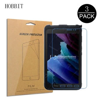 3шт таблет HD Nano взривозащитен Фолио за Samsung Galaxy Tab Active 3 8 инча 5 Часа срещу надраскване Прозрачно защитно фолио от PET