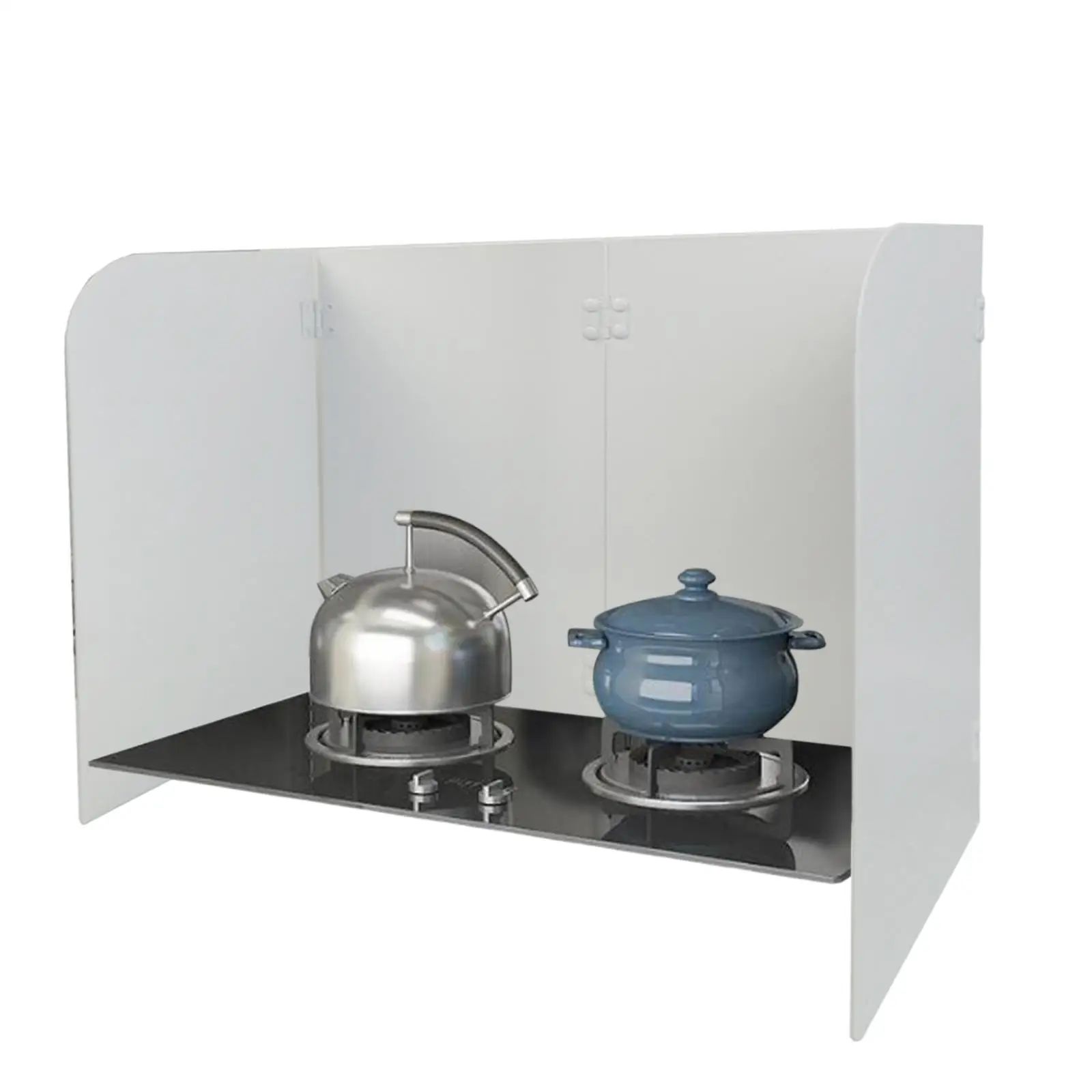 4-странен защита от пръски Защита от пръски вода, за кухнята, за газова готвене панел2