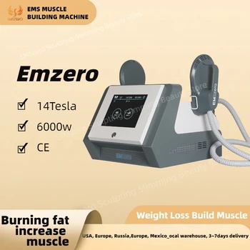 EMSzero Hi-emt DLS-EMSlim Нео Ems Симулатор за изграждане на мускули на тялото 4 Дръжки С Подложки за стимулация на Таза по Избор За интериора