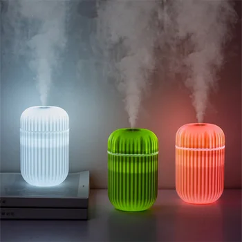 Funshing180 мл, мини-хладилник, авто USB дифузор ароматни етерични масла, led лампа, туманообразователь, допълнителен романтичен пречистване на светлина