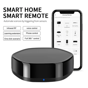 IR дистанционно управление на Hristo Smart Wifi Connect Инфрачервен порт за управление на умен дом приложение на Hristo работи с Google Assistant Алекса Siri