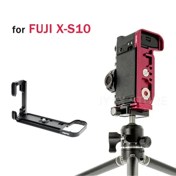 L-Образна Пластинчатый Скоба за FUJI X-S10 на Притежателя фотоапарат Fujifilm XS10 Быстроразъемная Плоча, Страничната Табела, съвместима с Arca-тип L-Скоба