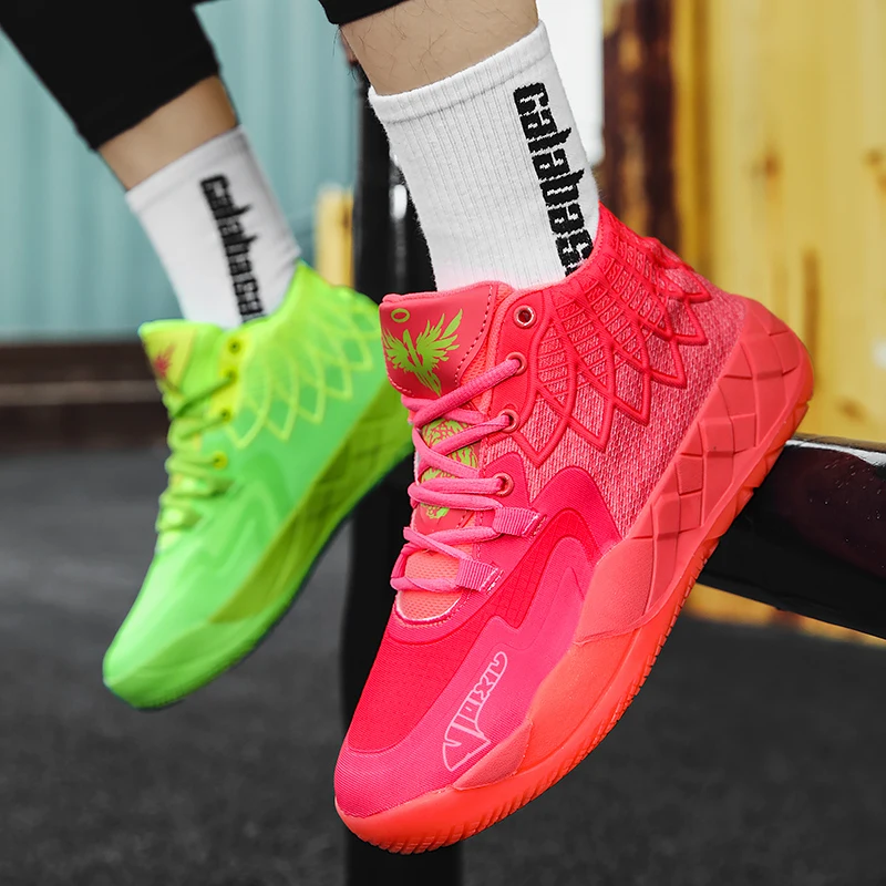QQ-102 мъжки баскетболни маратонки, модни нескользящая спортни обувки за тренировка във фитнес зала, мъжки носен баскетболни обувки ForMotion за мъже 20231
