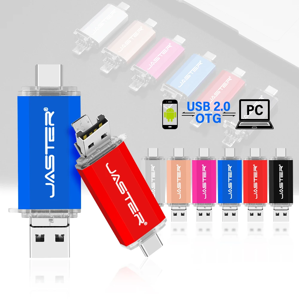TYPE-C USB Флаш памет от 128 GB Micro USB OTG Флаш памет 64 GB Високоскоростна карта памет от 32 GB 3 в 1 Стик Творчески Подаръци U Диск 16G4