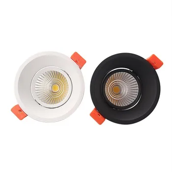 Висок клас-Вградени led лампа COB 15 W, led Spot лампа с регулируема яркост, Led Декоративен Тавана Лампа AC110V/AC220V/AC230V
