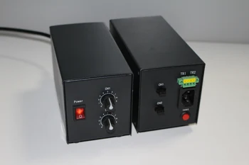 Двоен аналогов контролер източник на светлина за откриване на машинно зрение източник на светлина, регулиране на постоянен ток и напрежение