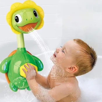 Детски играчки за къпане, патица, костенурка, търтей, детски играчки за къпане, играчки за пръскане на вода, детски играчки за вана