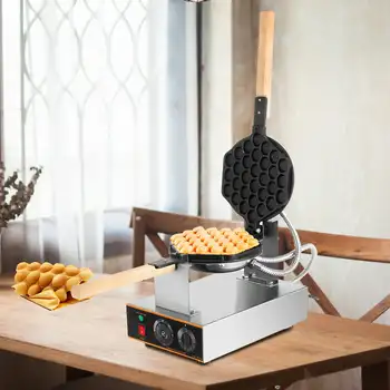 Електрическа печка за готвене яйчен торта, черупки от хлебопечка, вафельная машина от неръждаема стомана