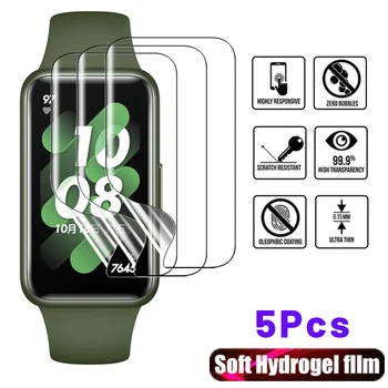 За Huawei Band 7 Band 6 Протектор на екрана Мека Защитно Фолио От надраскване За Huawei Watch Fit/ES Smart Wristband TPU Филм