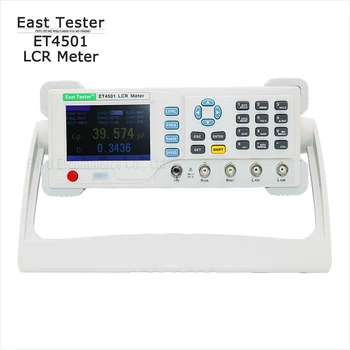 Измерване на параметрите на LCR East Тестер ET4501 Серия ET45 Анализатор Параметри на Настолен Цифров Мостово М Съпротива Електролитни Кондензатора
