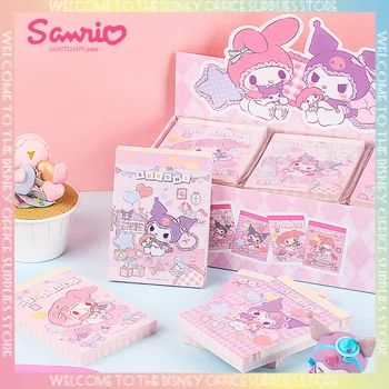 Карикатура Kawaii Sanrio записная награда Kuromi Cinnamoroll аниме My Melody Hello Kitty сладък преносим лесно рвущийся подарък за скъп момичета