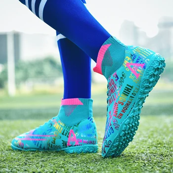 Качествена футболна обувки Messi, мини футболни обувки на едро, футболни обувки, улични спортни мачове на футзалу, маратонки, размер 35-47