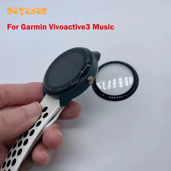 Мека прозрачна работа на смени здрава защитно фолио за Garmin Vivoactive3 Music 3D Извити алуминиеви композитни панели защитно фолио аксесоар