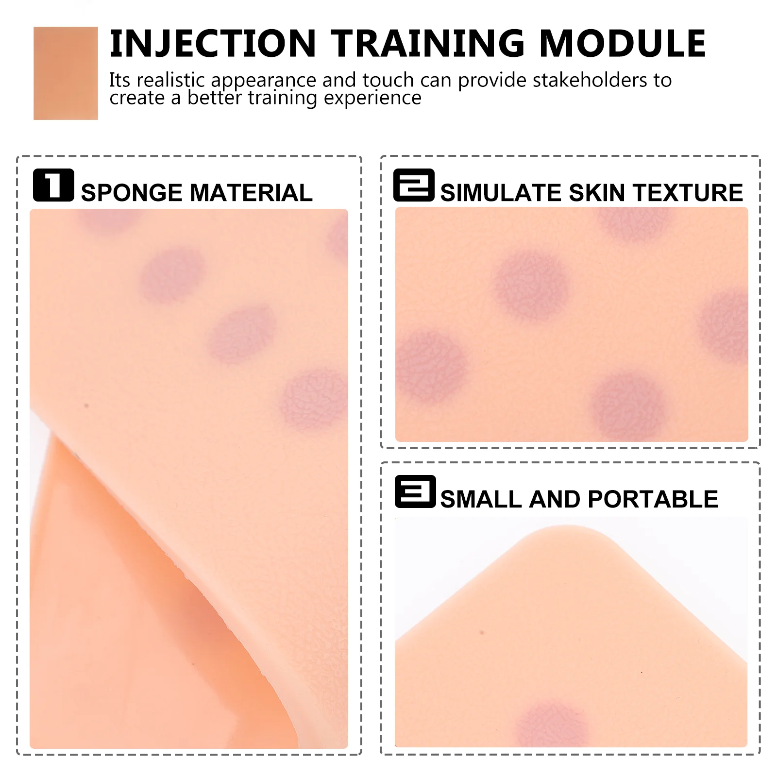 Модул за провеждане на кожни тестове, подложка за внутрикожных инжекция, за да проверите за практики, подложка за инжектиране, модел медицински сестри със силикагел2