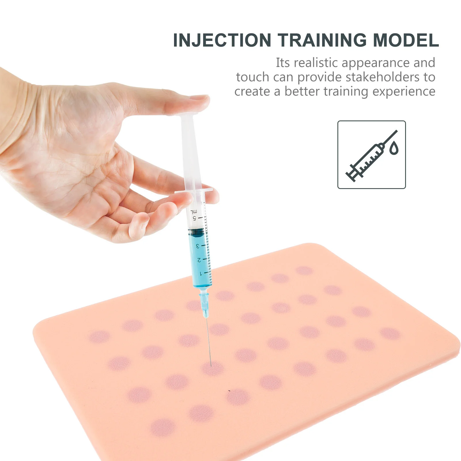 Модул за провеждане на кожни тестове, подложка за внутрикожных инжекция, за да проверите за практики, подложка за инжектиране, модел медицински сестри със силикагел3