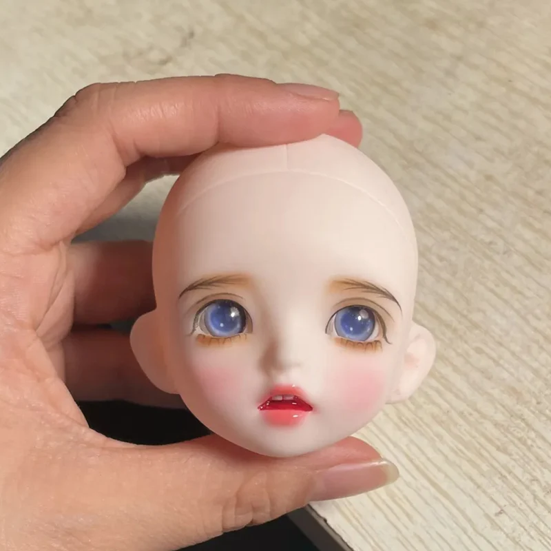 Нов тип Скъпа стоп-моушън главата за грим 1/6 Bjd Аксесоари за детска кукла 3D очите Детска играчка за облекло и със собствените си ръце2