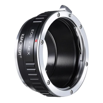 Преходни Пръстен за обектива на камерата K & F CONCEPT за обектив Canon EOS камера Sony NEX E-mount NEX3 NEX5 NEX5N NEX7 NEX-C3 NEX-F3 NEX-5R