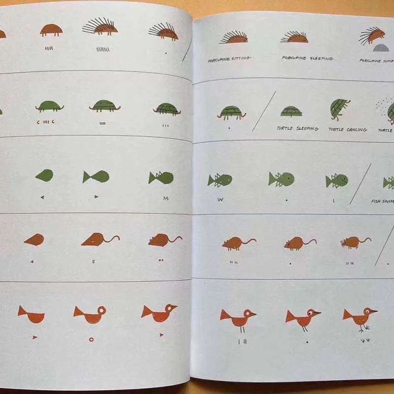 Пълна книга за изготвяне на Ед Emberley's Funprint, десет тома детски книги за рисуване с пръсти, образование4