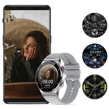 Смарт часовници за Samsung Galaxy Note 20 Ultra / Note 20 Plus 5G BQ BQ-53 Мъжки Умен часовник 2023 с Bluetooth-връзка FitnessTracker