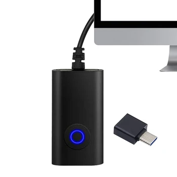Устройство за движение мишка с USB порт, без да има С превключвател за включване / изключване Имитира движението на мишката, като предотвратява преминаването на компютъра в режим на заспиване