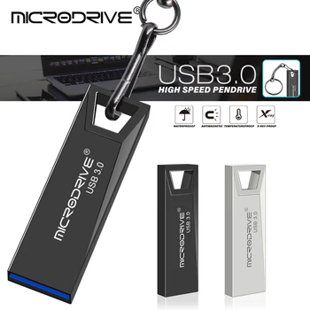 Флаш памет USB 3.0 метален мини-диск 16 GB 32 GB 64 GB 128 GB USB устройство cle usb устройство за ключове USB Flash